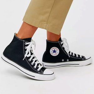 Converse Black and White High-Top Sneakers